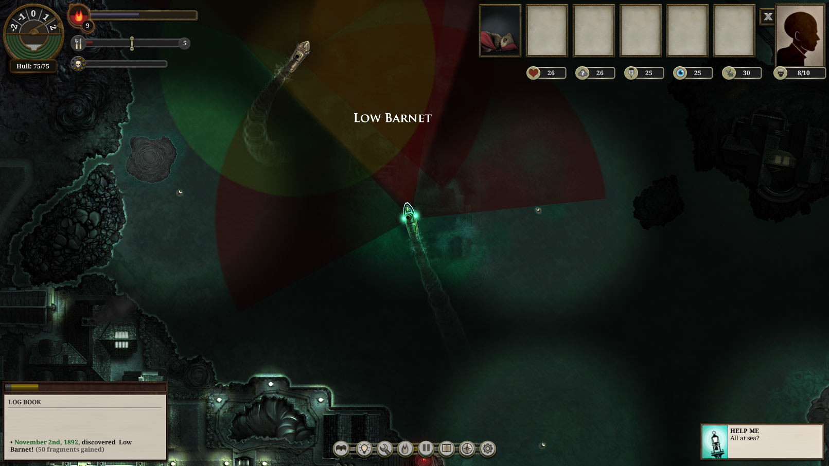 Sunless sea карта
