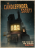 The exterior of a pub on a dim night, illustrated in the style of a pulpy detective serial. Silhouetted figures are visible through a central bay window, lit with yellow light. 'The Candlefinder Society' is written in orange text across the top; across the bottom is the subheading 'The Case of the Stolen Sceptre!'.